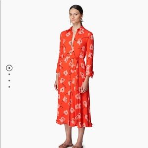 Carolina Herrera Silk Shirt dress